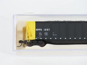 N Scale Atlas 43801-15 NPPX Nebraska Public Power Coalveyor #1257 w/ Load