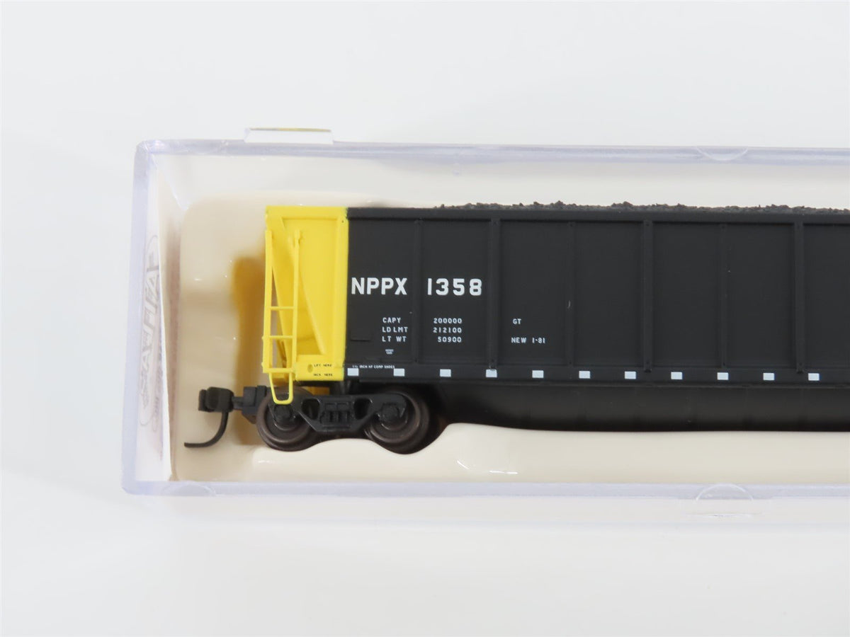 N Scale Atlas 43801-22 NPPX Nebraska Public Power Coalveyor #1358 w/ Load