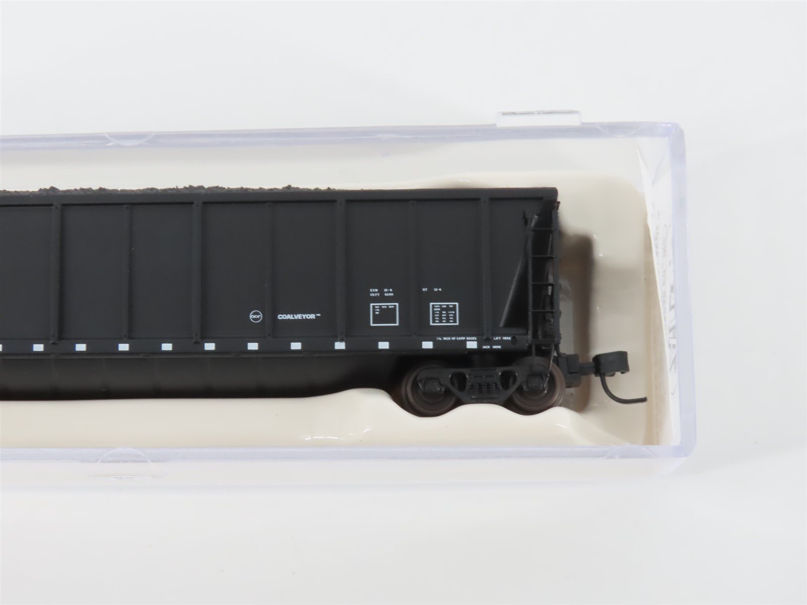 N Scale Atlas 43801-22 NPPX Nebraska Public Power Coalveyor #1358 w/ Load