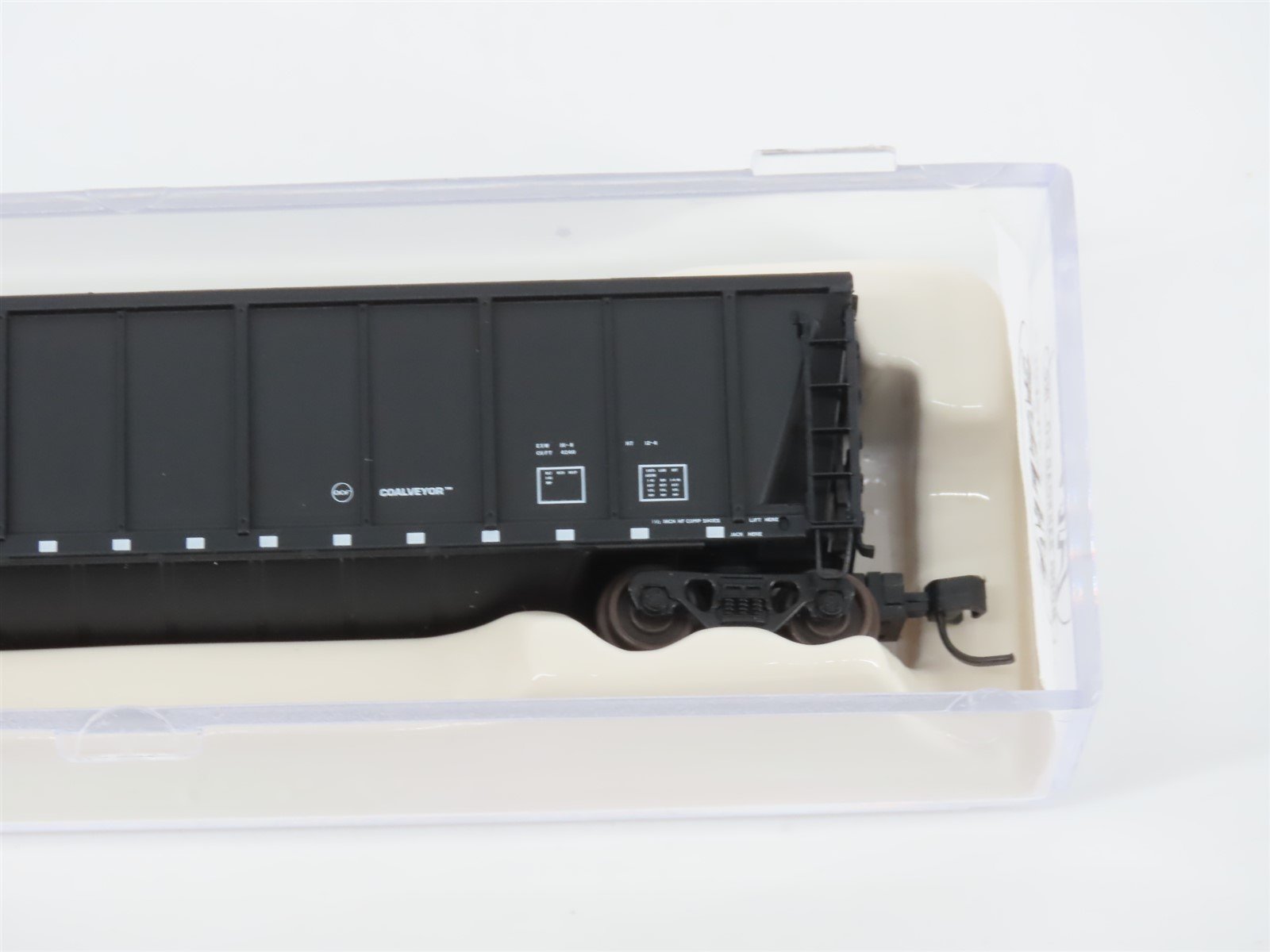 N Scale Atlas 43801-24 NPPX Nebraska Public Power Coalveyor #1377 w/ Load
