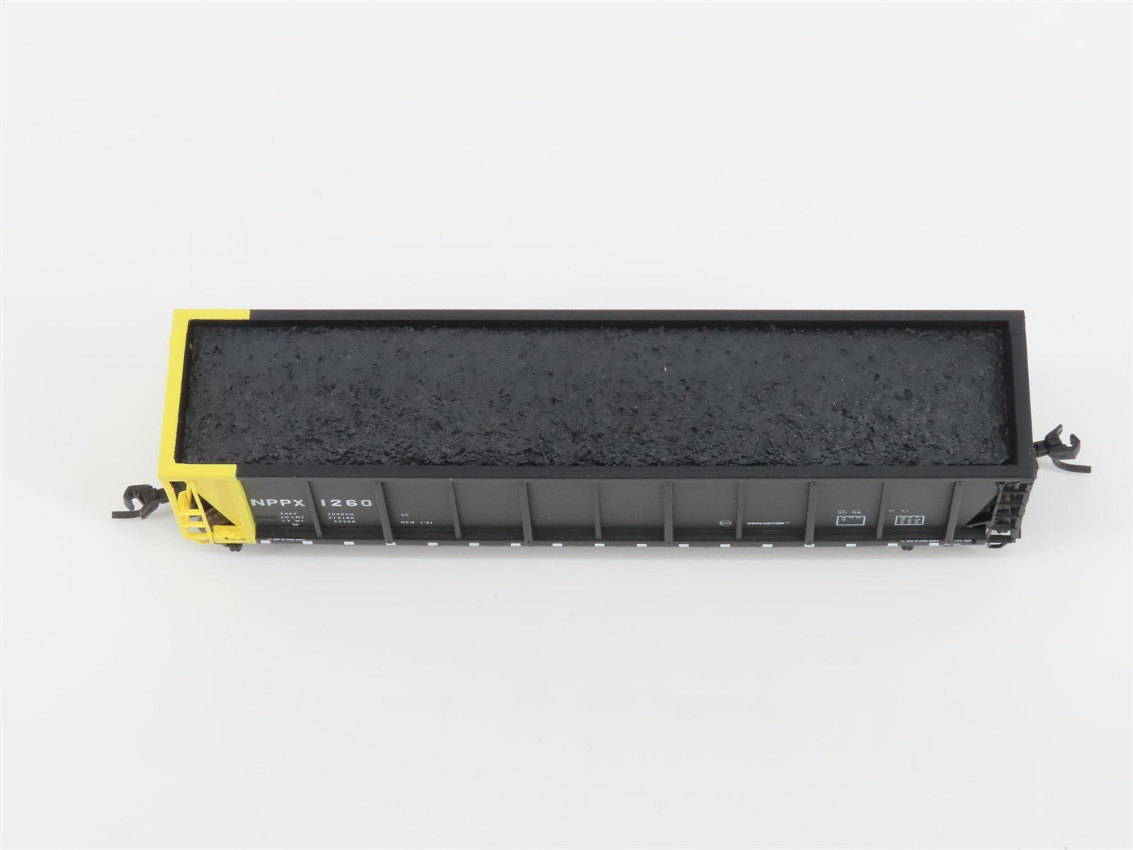 N Scale Atlas 43801-25 NPPX Nebraska Public Power Coalveyor #1260 w/ Load