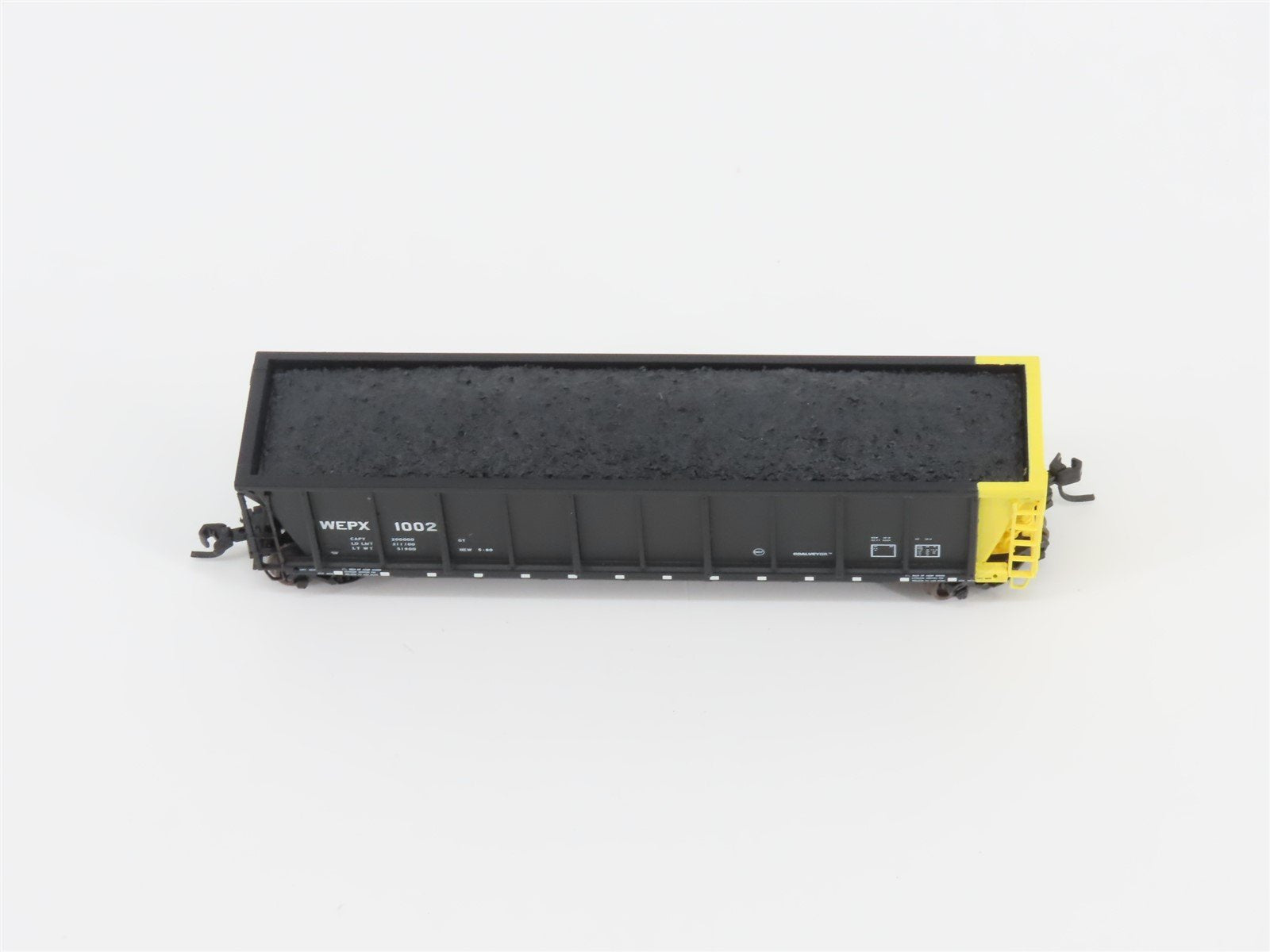 N Scale Atlas 43807-32 WEPX Wisconsin Electric Power Co. Coalveyor #1002 w/ Load