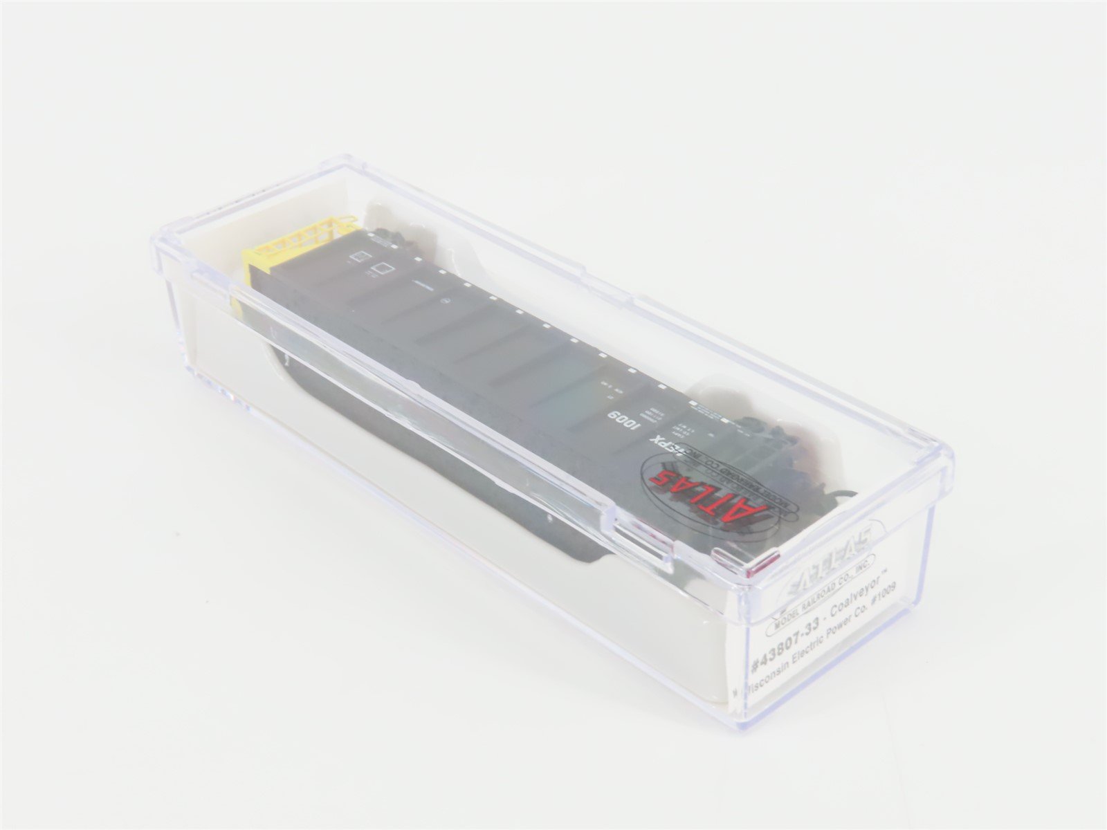 N Scale Atlas 43807-33 WEPX Wisconsin Electric Power Co. Coalveyor #1009 w/ Load