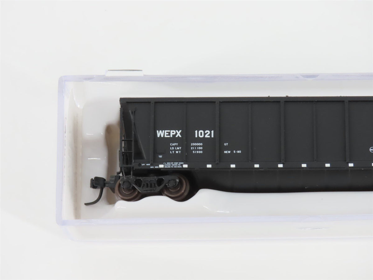N Scale Atlas 43807-35 WEPX Wisconsin Electric Power Co. Coalveyor #1021 w/ Load