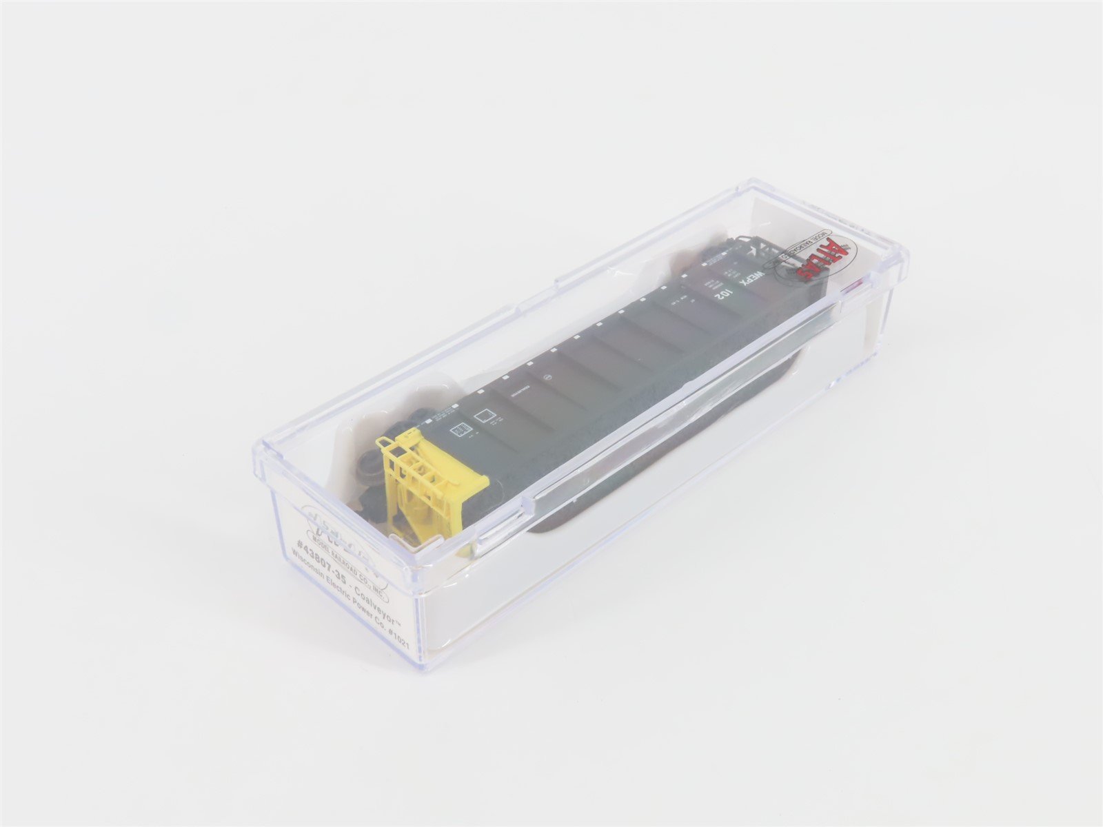 N Scale Atlas 43807-35 WEPX Wisconsin Electric Power Co. Coalveyor #1021 w/ Load