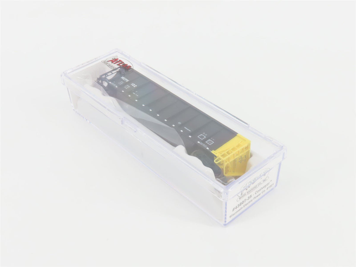 N Scale Atlas 43807-35 WEPX Wisconsin Electric Power Co. Coalveyor #1021 w/ Load