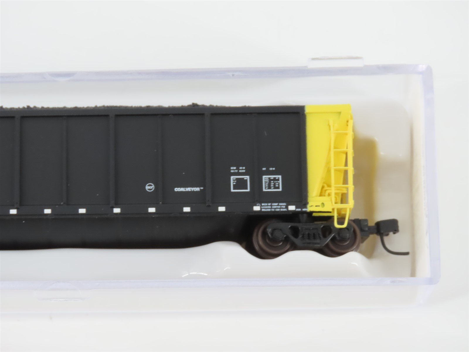 N Scale Atlas 43807-34 WEPX Wisconsin Electric Power Co. Coalveyor #1013 w/ Load