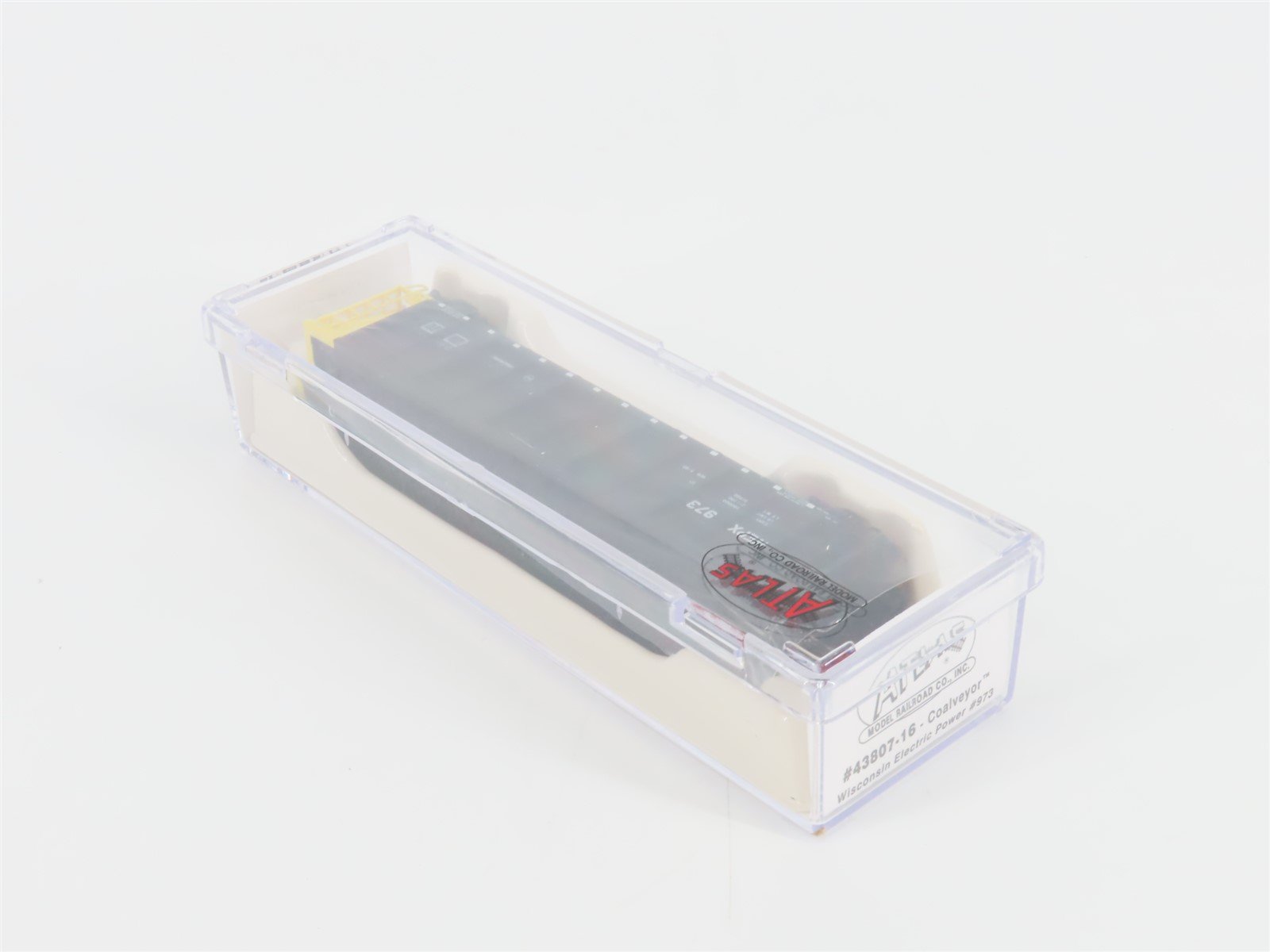 N Scale Atlas 43807-16 WEPX Wisconsin Electric Power Coalveyor #973 w/ Load