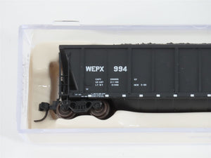 N Scale Atlas 43807-18 WEPX Wisconsin Electric Power Coalveyor #994 w/ Load
