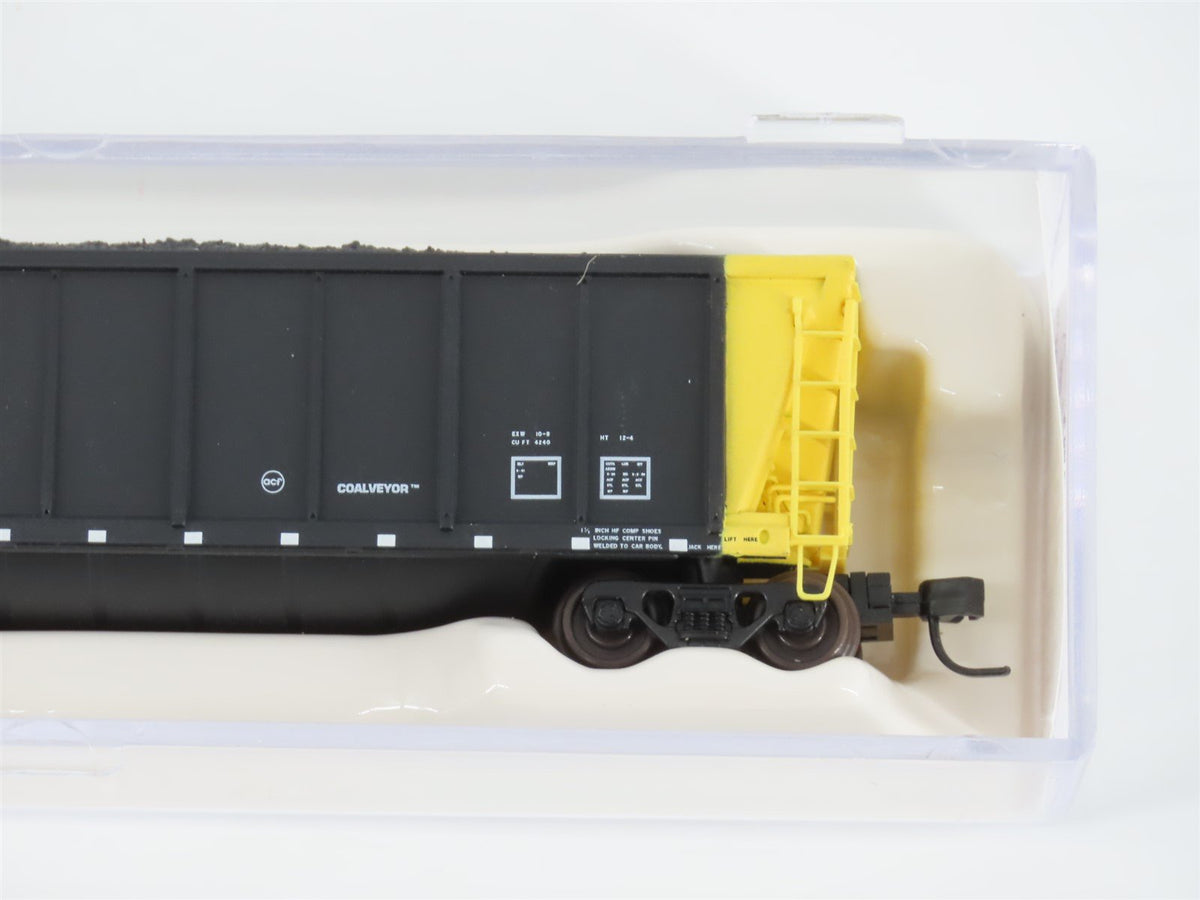 N Scale Atlas 43807-18 WEPX Wisconsin Electric Power Coalveyor #994 w/ Load