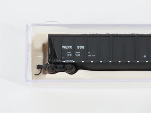 N Scale Atlas 43807-19 WEPX Wisconsin Electric Power Coalveyor #998 w/ Load