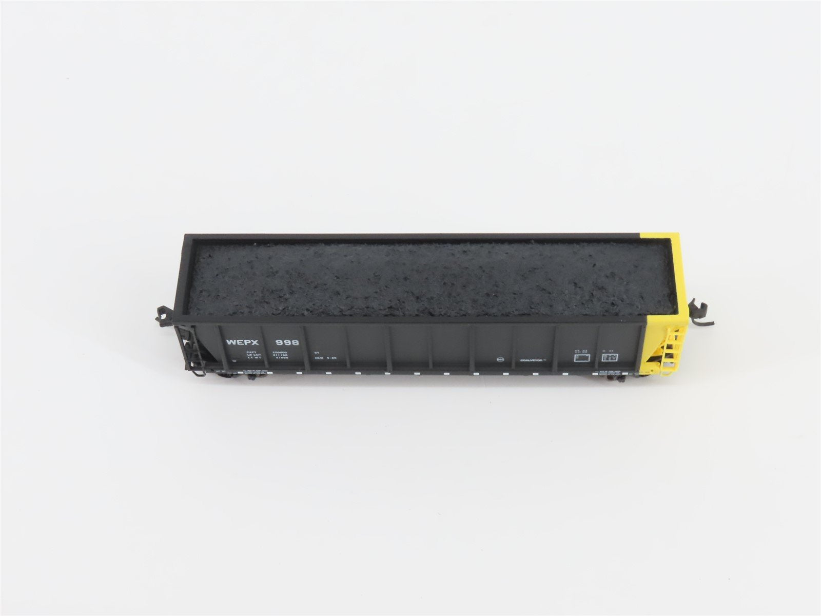 N Scale Atlas 43807-19 WEPX Wisconsin Electric Power Coalveyor #998 w/ Load