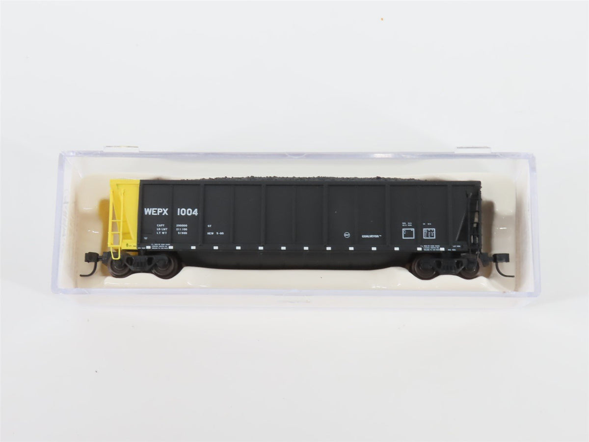 N Scale Atlas 43807-21 WEPX Wisconsin Electric Power Coalveyor #1004 w/ Load