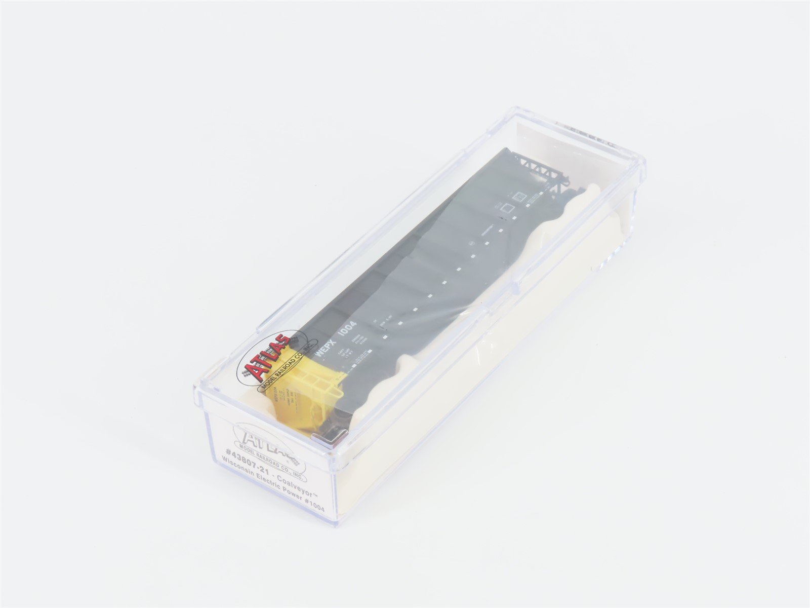 N Scale Atlas 43807-21 WEPX Wisconsin Electric Power Coalveyor #1004 w/ Load