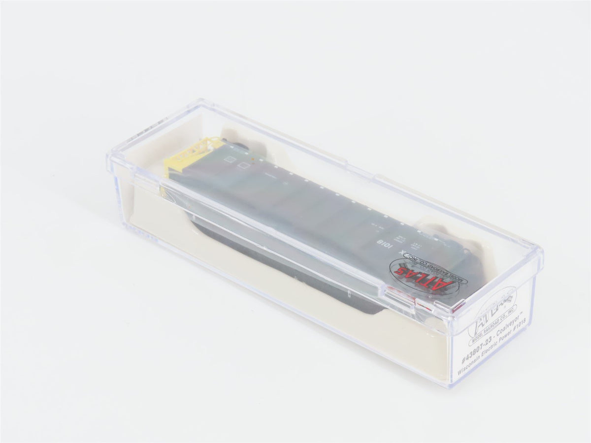 N Scale Atlas 43807-23 WEPX Wisconsin Electric Power Coalveyor #1018 w/ Load