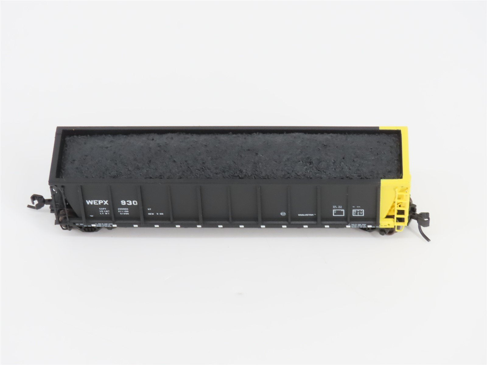 N Scale Atlas 43807-25 WEPX Wisconsin Electric Power Co. Coalveyor #930 w/ Load