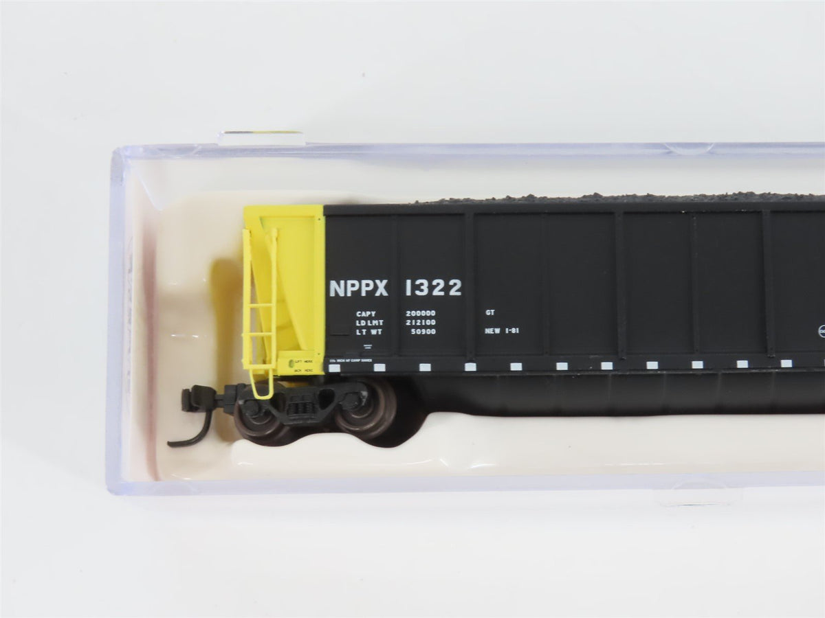 N Scale Atlas 43801-7 NPPX Nebraska Public Power Coalveyor #1322 w/ Load