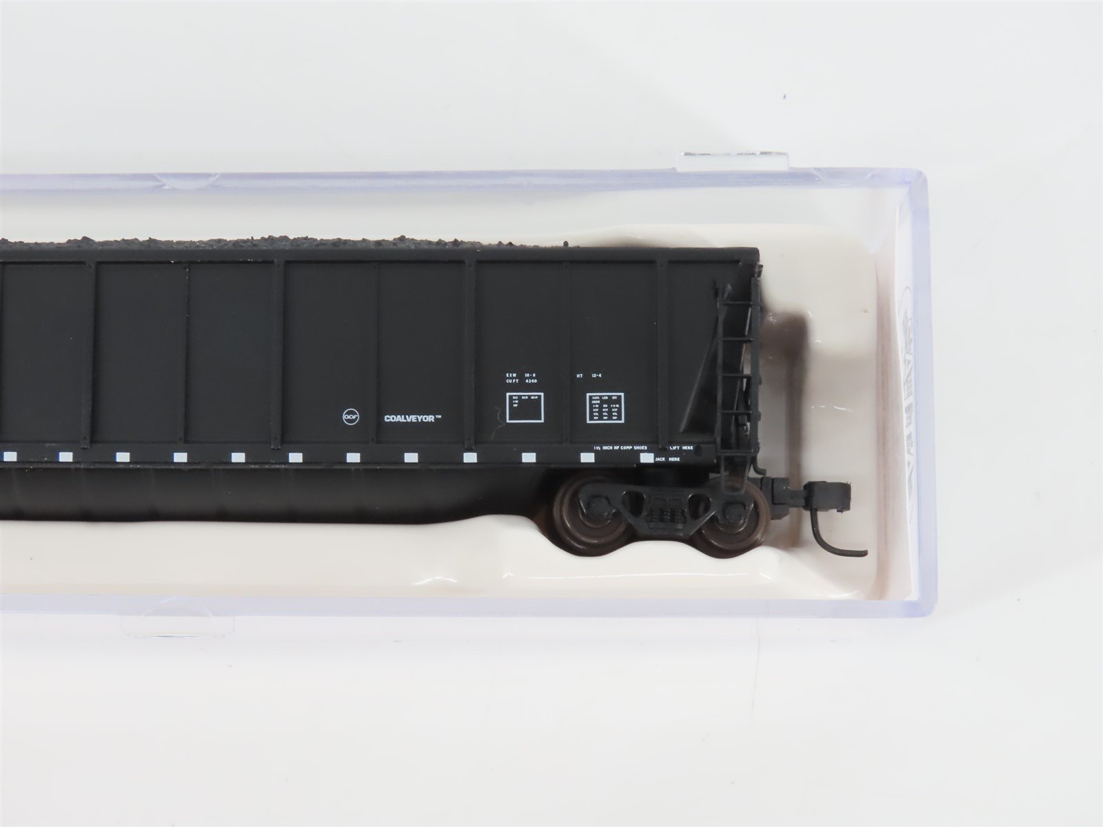 N Scale Atlas 43801-7 NPPX Nebraska Public Power Coalveyor #1322 w/ Load