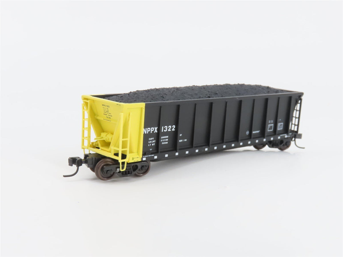N Scale Atlas 43801-7 NPPX Nebraska Public Power Coalveyor #1322 w/ Load