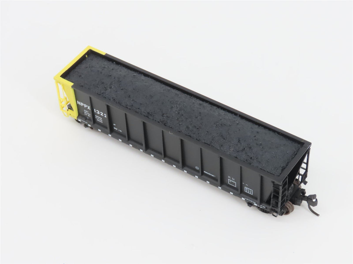 N Scale Atlas 43801-7 NPPX Nebraska Public Power Coalveyor #1322 w/ Load