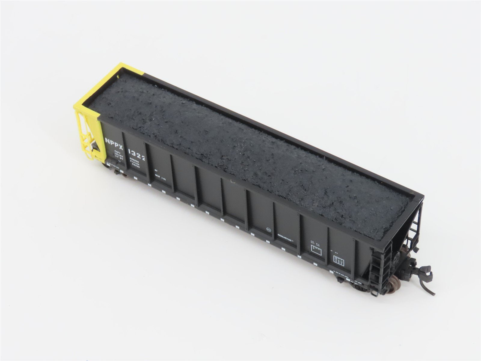 N Scale Atlas 43801-7 NPPX Nebraska Public Power Coalveyor #1322 w/ Load