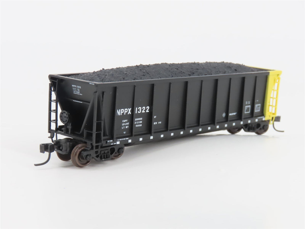 N Scale Atlas 43801-7 NPPX Nebraska Public Power Coalveyor #1322 w/ Load