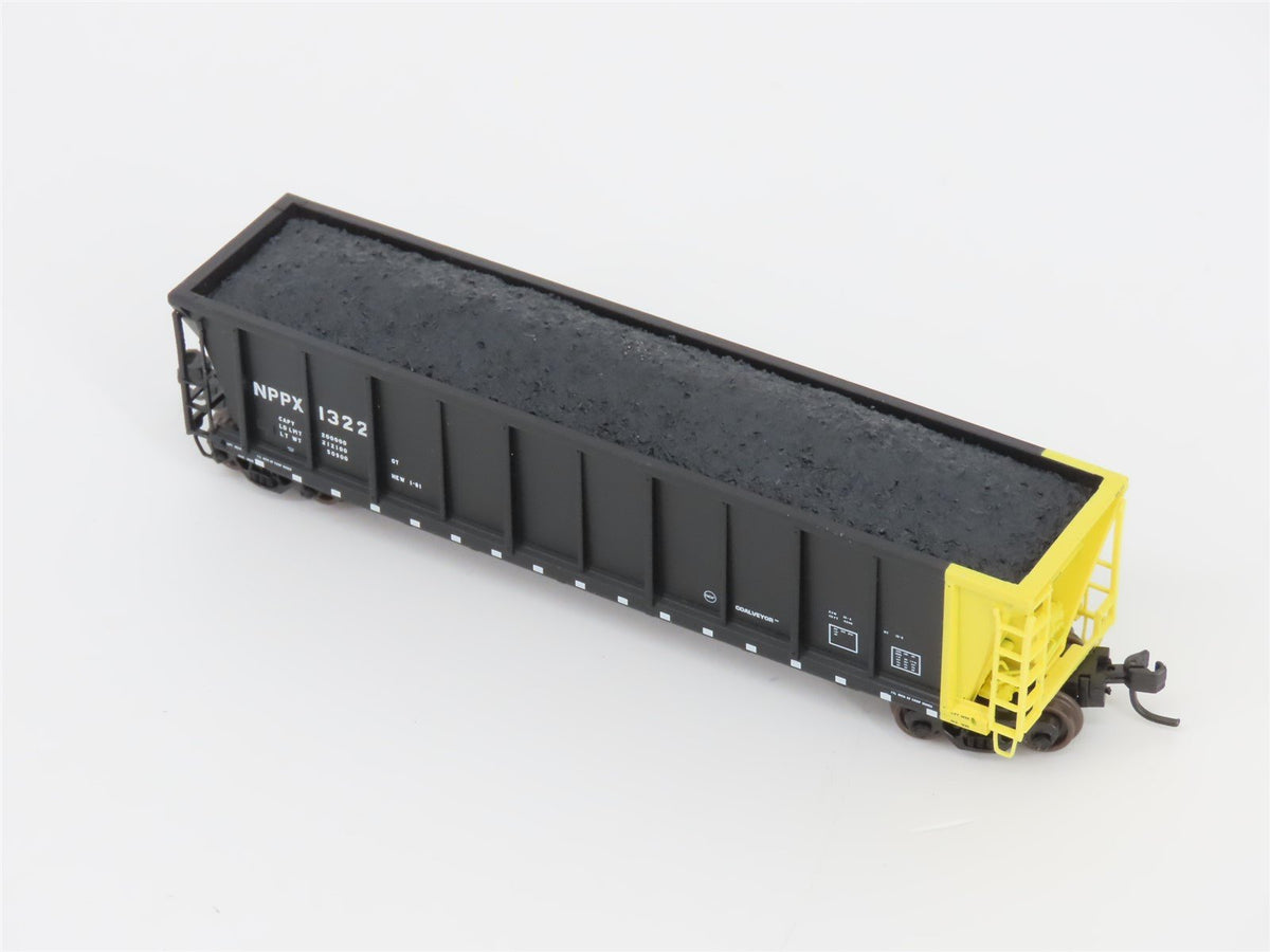 N Scale Atlas 43801-7 NPPX Nebraska Public Power Coalveyor #1322 w/ Load