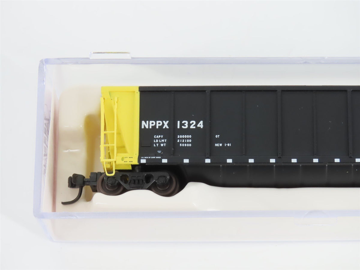 N Scale Atlas 43801-8 NPPX Nebraska Public Power Coalveyor #1324 w/ Load
