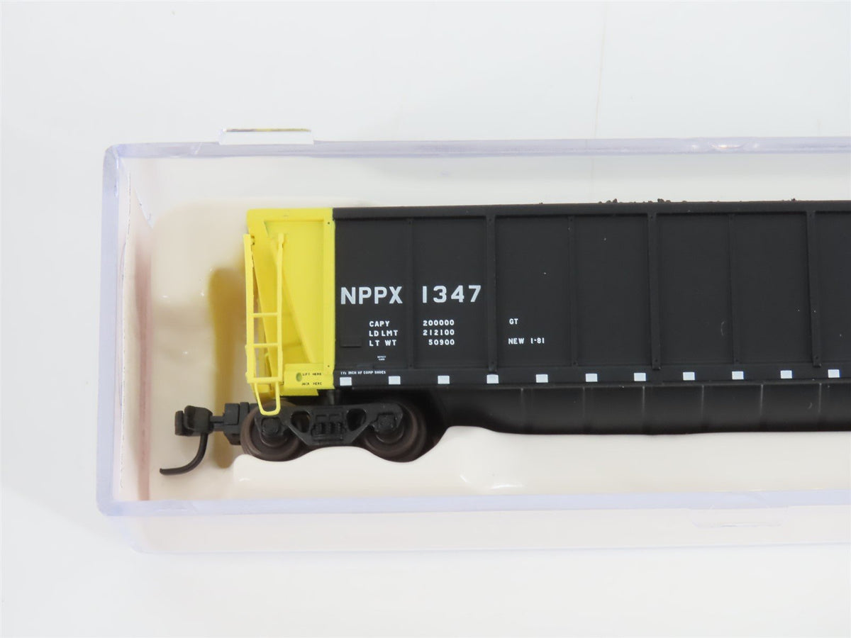 N Scale Atlas 43801-9 NPPX Nebraska Public Power Coalveyor #1347 w/ Load