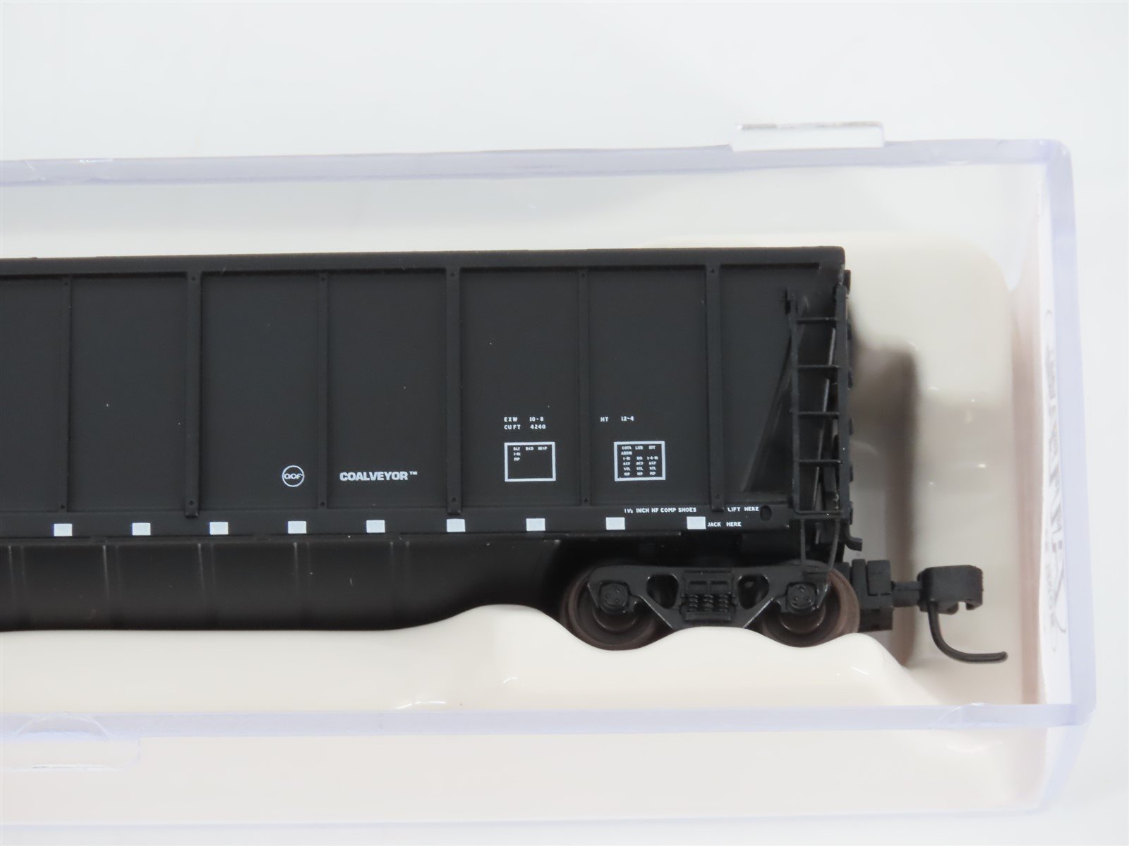 N Scale Atlas 43801-10 NPPX Nebraska Public Power Coalveyor #1355 w/ Load