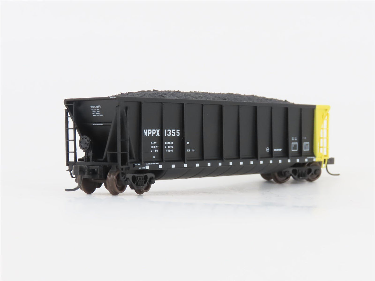 N Scale Atlas 43801-10 NPPX Nebraska Public Power Coalveyor #1355 w/ Load