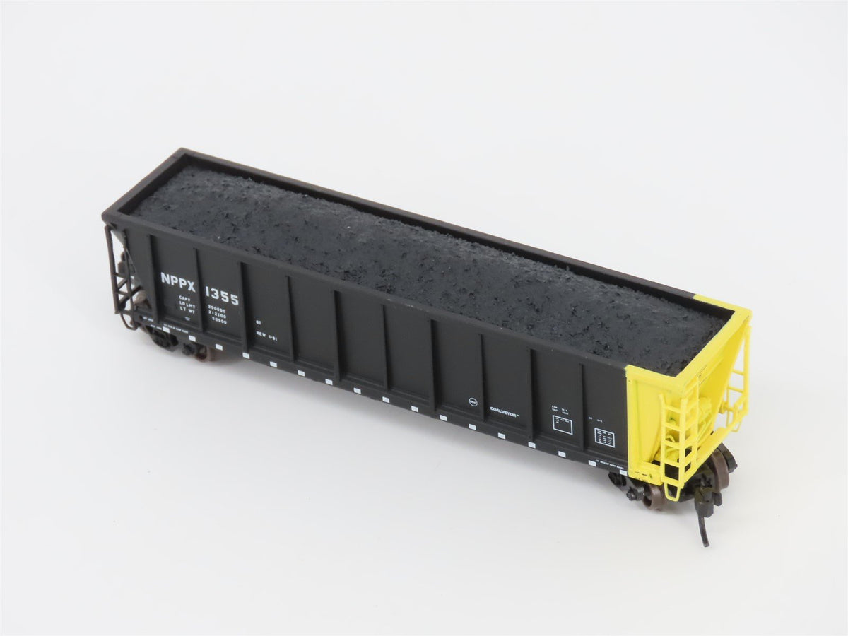 N Scale Atlas 43801-10 NPPX Nebraska Public Power Coalveyor #1355 w/ Load