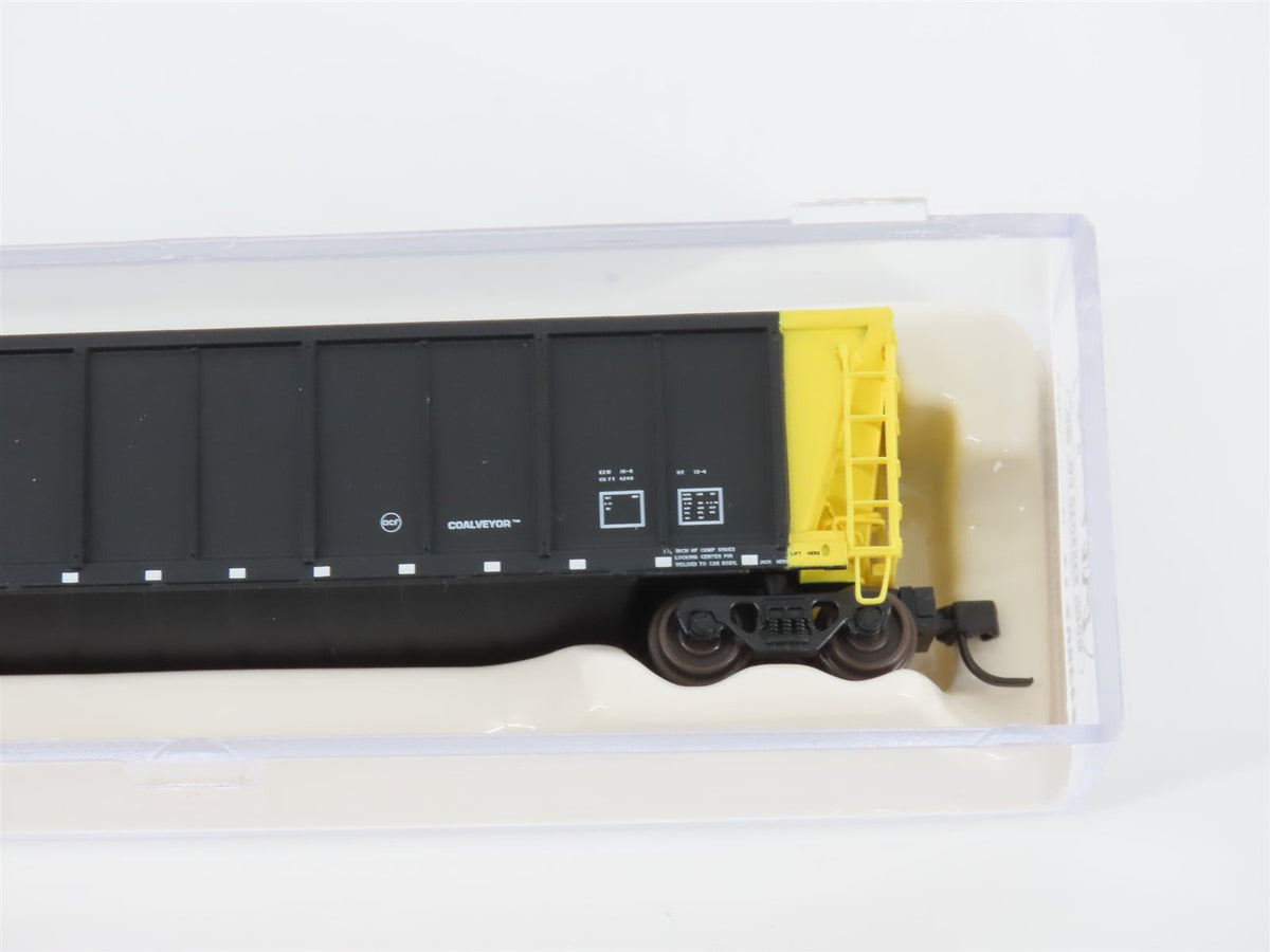 N Scale Atlas 43807-14 WEPX Wisconsin Electric Power Coalveyor #949 w/ Load