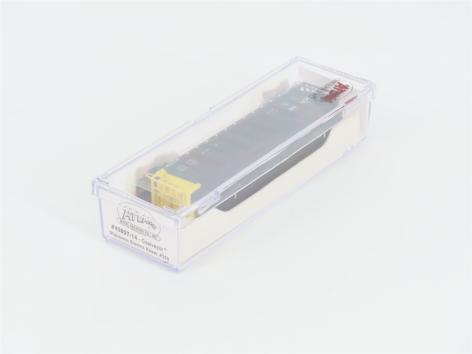 N Scale Atlas 43807-14 WEPX Wisconsin Electric Power Coalveyor #949 w/ Load