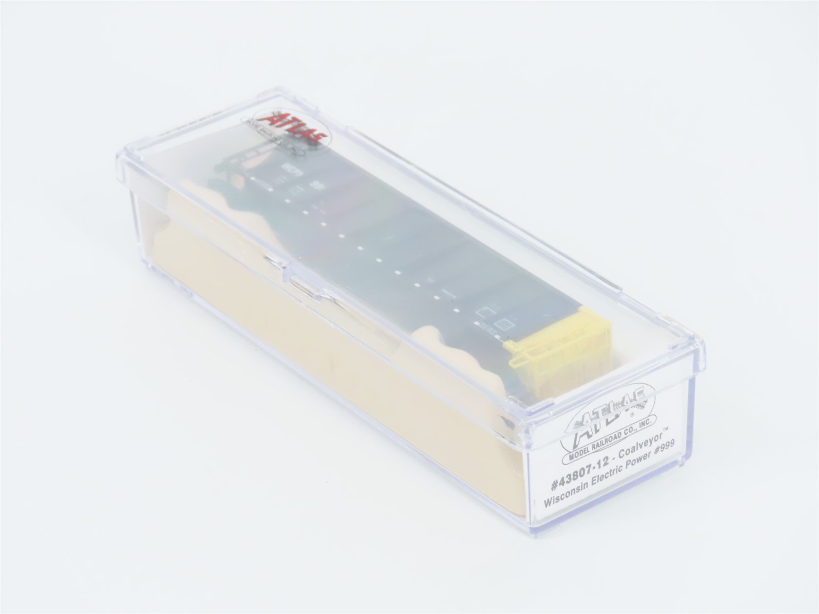 N Scale Atlas 43807-12 WEPX Wisconsin Electric Power Coalveyor #999 w/ Load