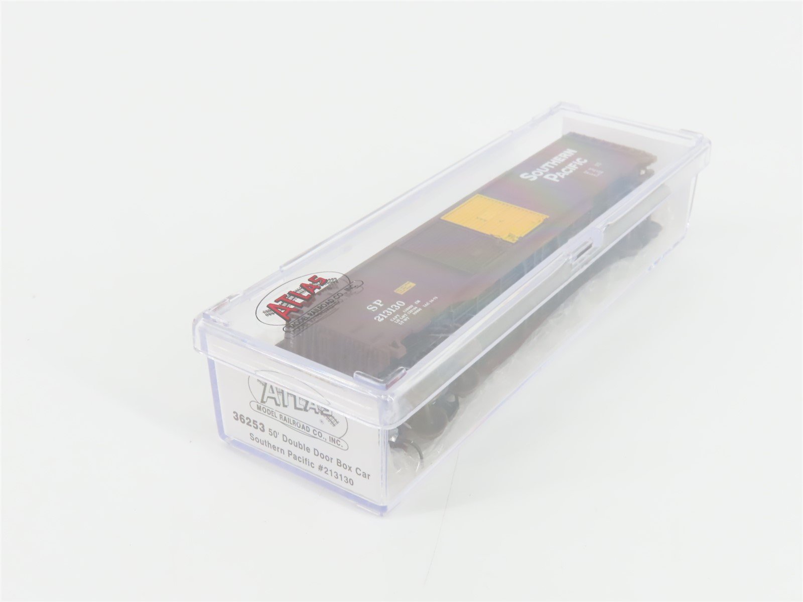 N Scale Atlas 36253 SP Southern Pacific 50' Double Door Box Car #213130