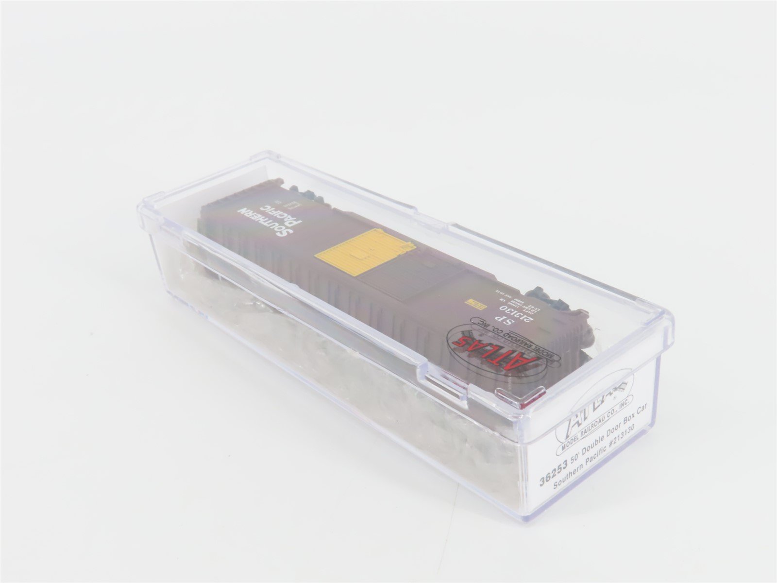 N Scale Atlas 36253 SP Southern Pacific 50' Double Door Box Car #213130