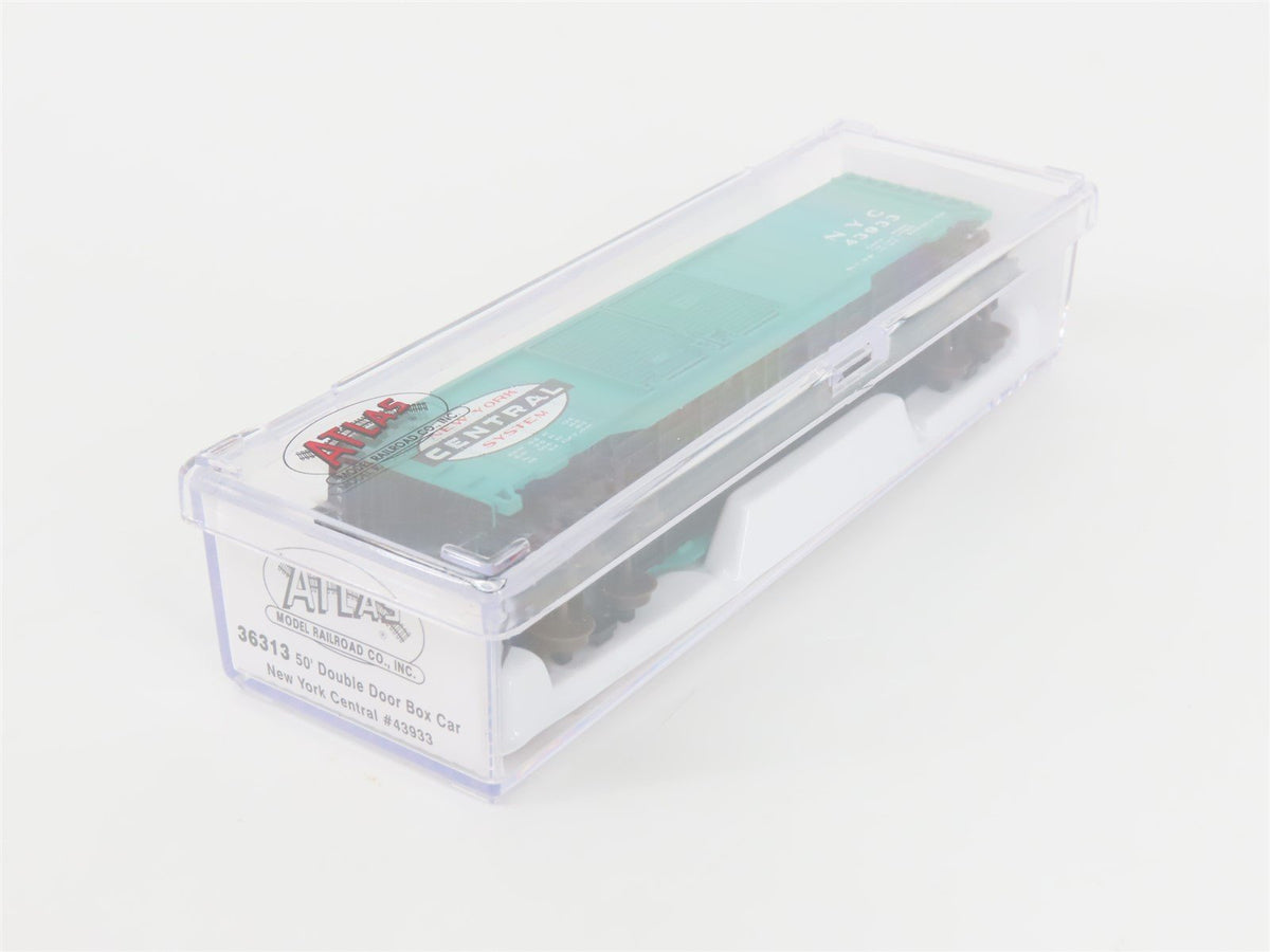 N Scale Atlas 36313 NYC New York Central System 50&#39; Double Door Box Car #43933