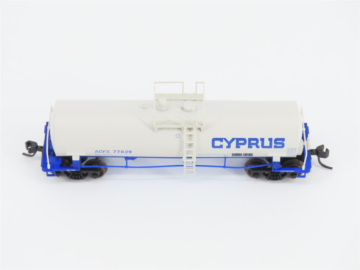 N Scale Atlas 34921 ACFX Cyprus Kaolin Tank Car #77829