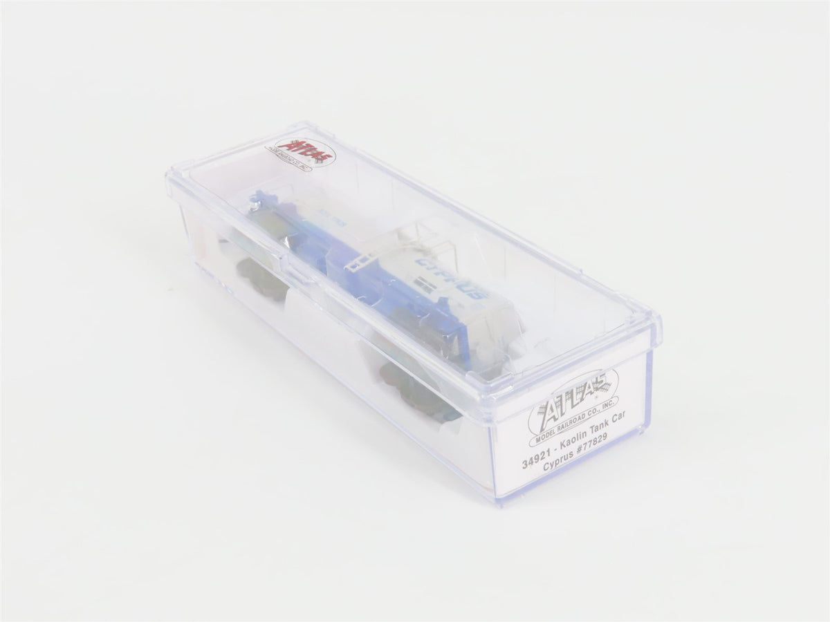 N Scale Atlas 34921 ACFX Cyprus Kaolin Tank Car #77829