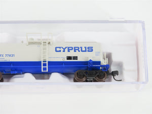N Scale Atlas 34922 ACFX Cyprus Kaolin Tank Car #77831