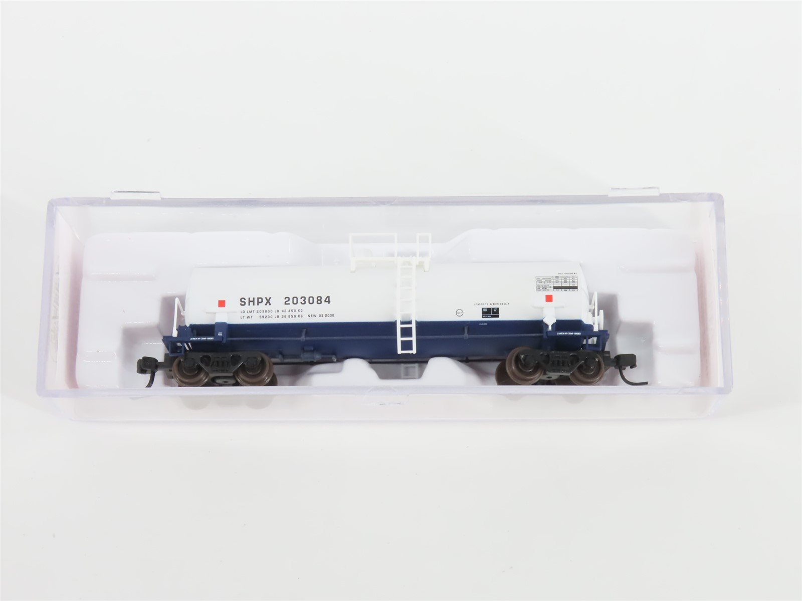 N Scale Atlas 34952 SHPX Kaolin Tank Car #203084