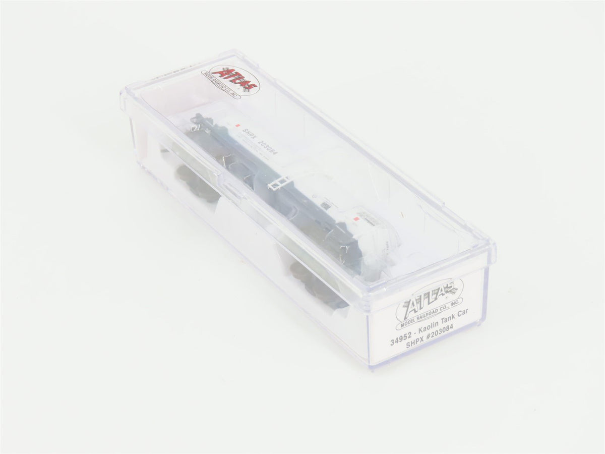 N Scale Atlas 34952 SHPX Kaolin Tank Car #203084