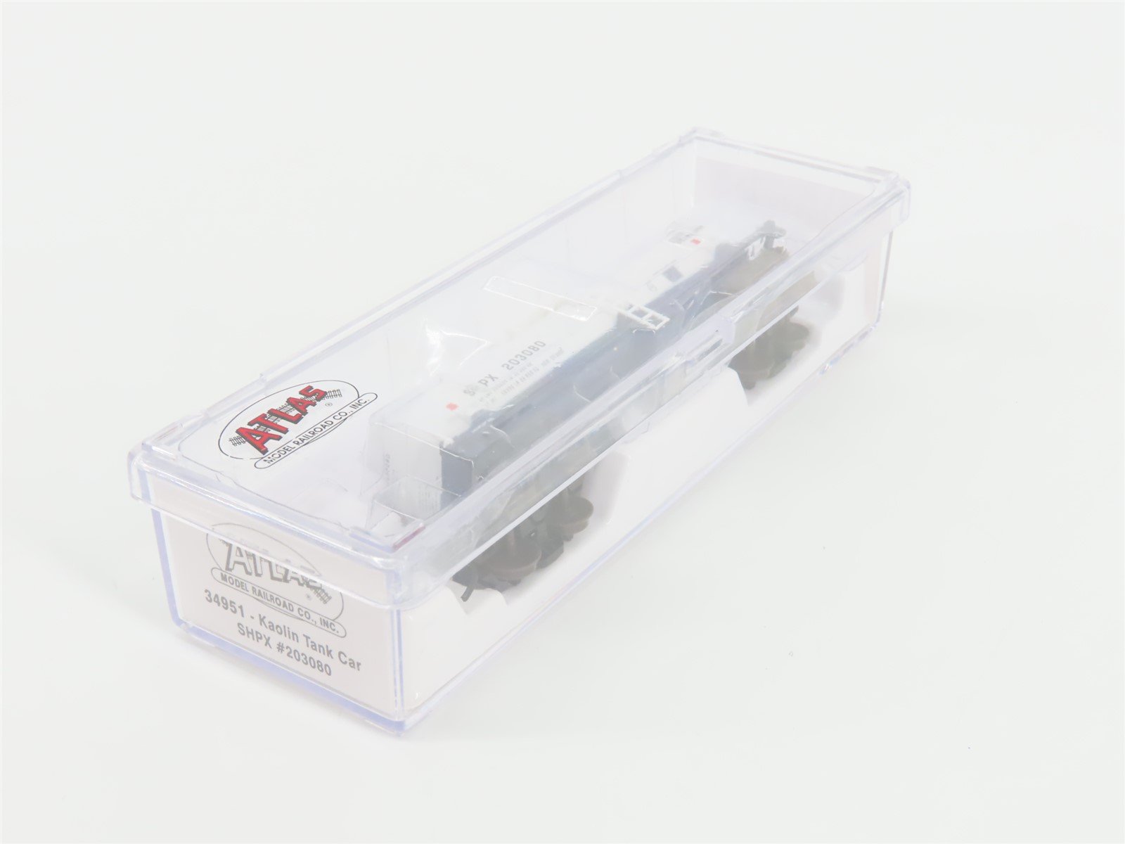 N Scale Atlas 34951 SHPX Kaolin Tank Car #203080