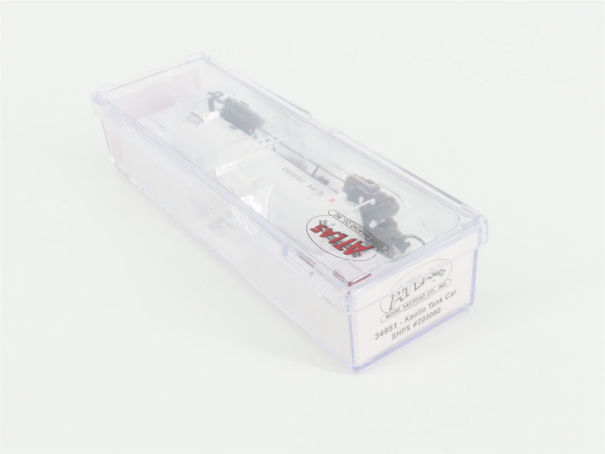 N Scale Atlas 34951 SHPX Kaolin Tank Car #203080