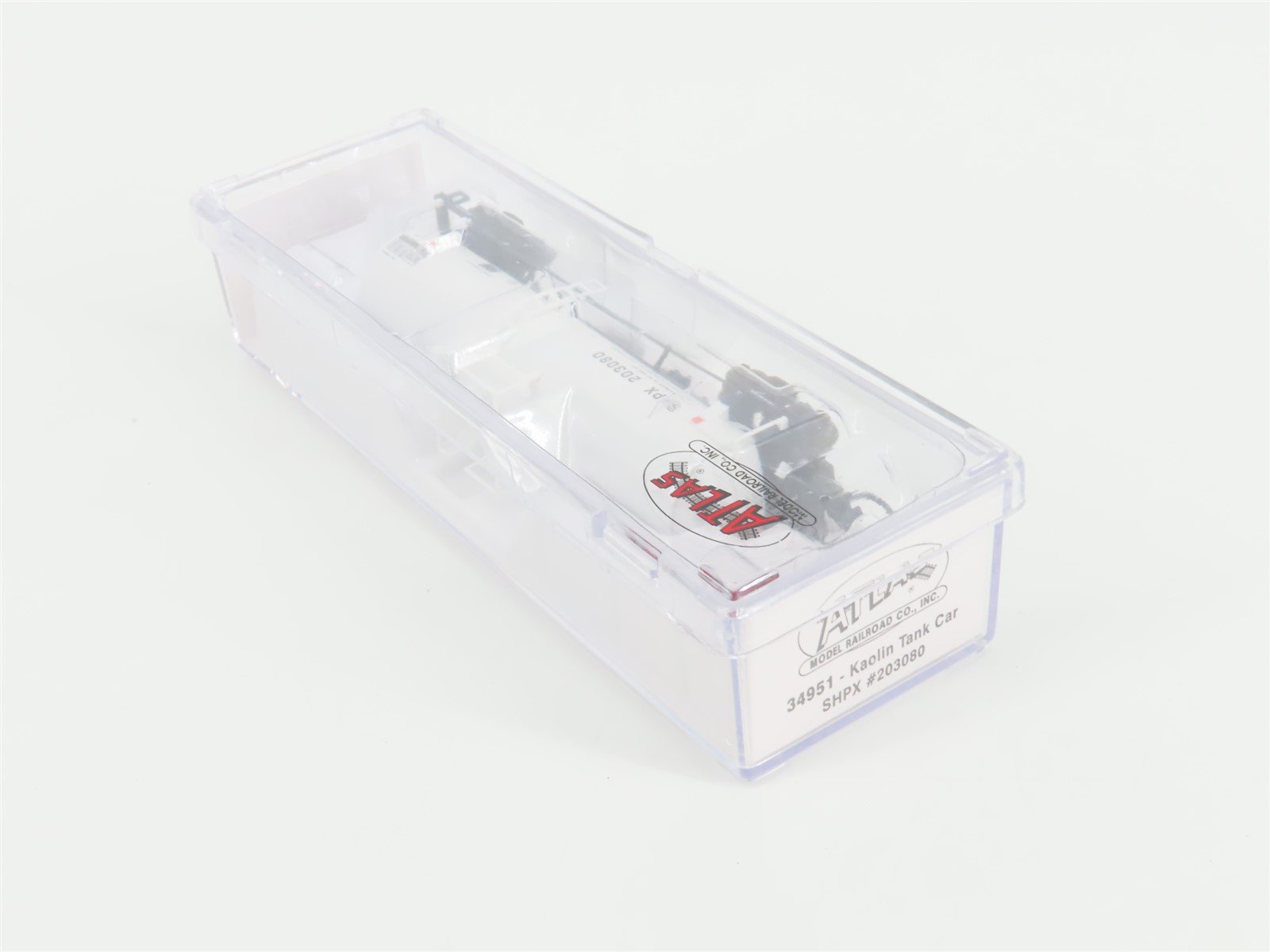 N Scale Atlas 34951 SHPX Kaolin Tank Car #203080