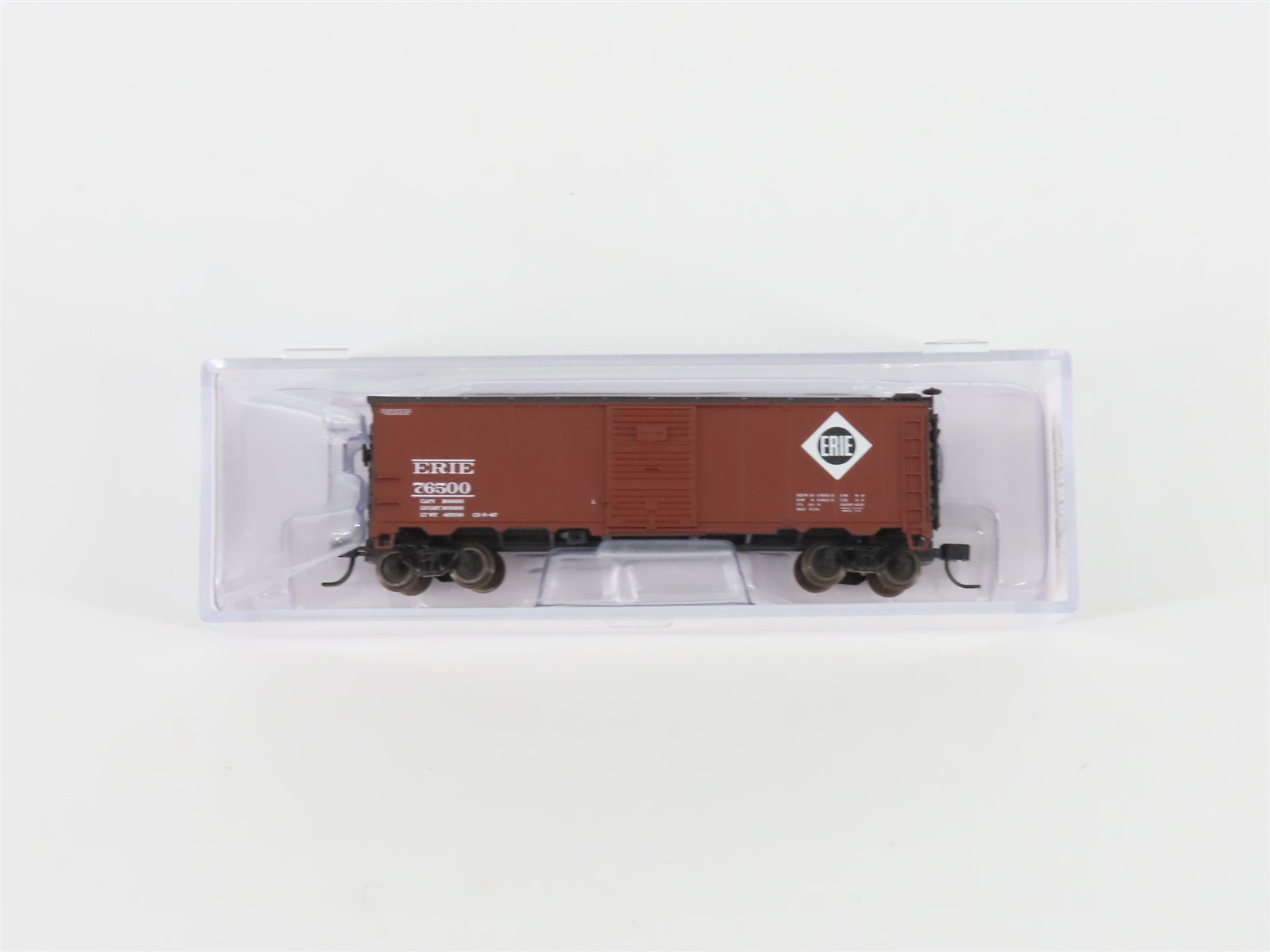 N Scale Atlas 50000156 ERIE Railroad Single Door Box Car #76500