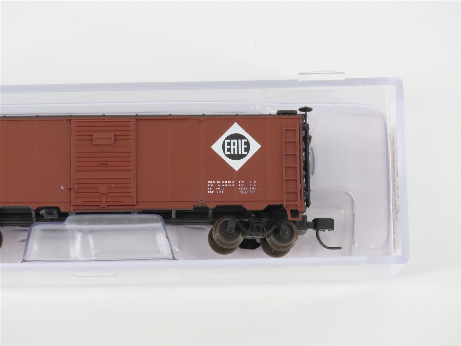 N Scale Atlas 50000156 ERIE Railroad Single Door Box Car #76500