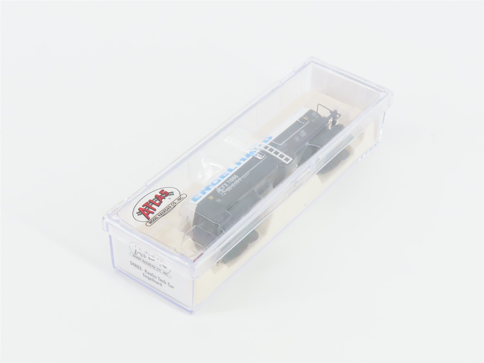 N Scale Atlas 34802 ACFX Engelhard Kaolin Tank Car #71986
