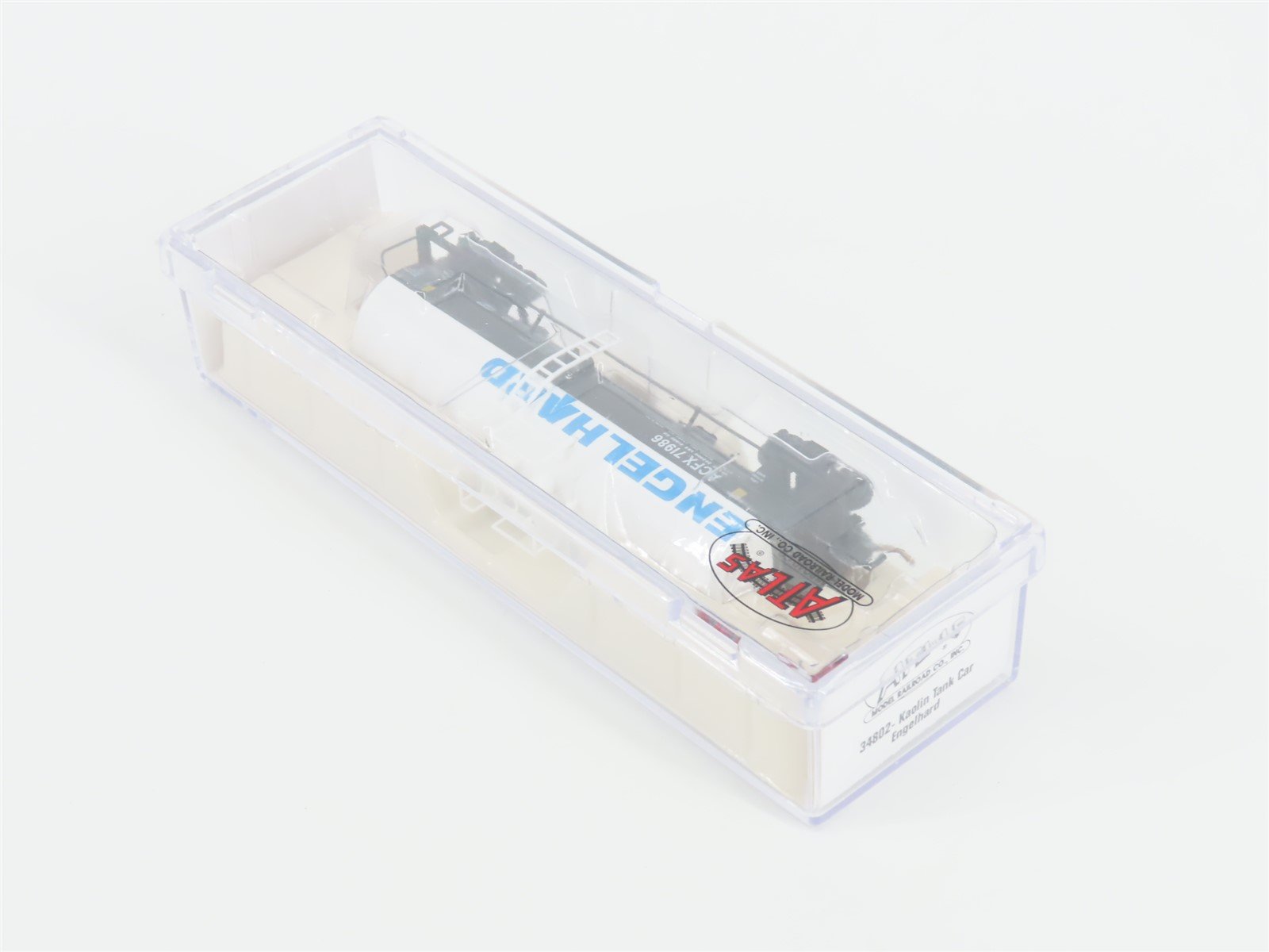 N Scale Atlas 34802 ACFX Engelhard Kaolin Tank Car #71986